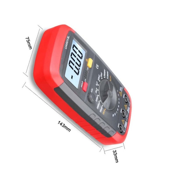 Digital Kapacitans Meter Kondensator Pro Tester Multimeter