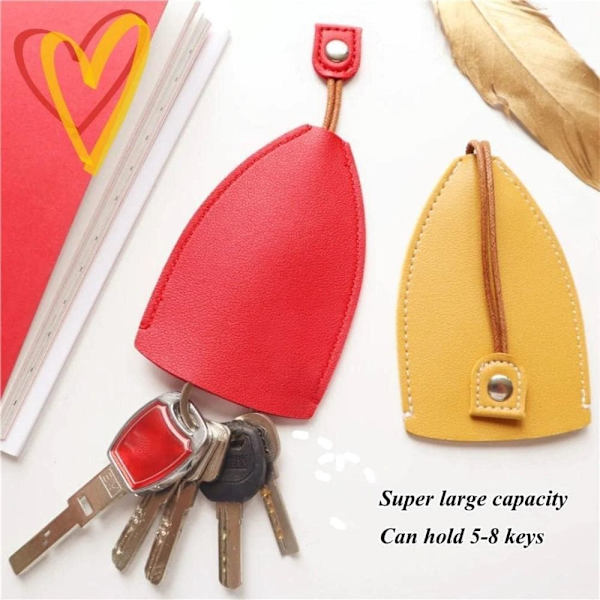 Pull Out Car Key Case Pull Out Key Sleeve SORT KANIN SORT Black Rabbit