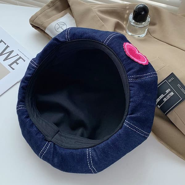 Denim Beret Hats Painter Cap 3 3 3