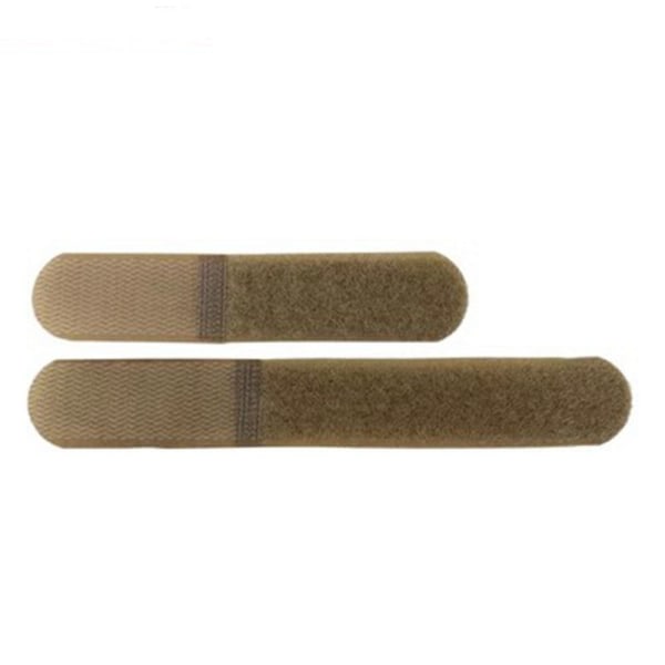 2kpl/pakkaus Tactical Molle Ties Johdinsiteet HARMAA 12cm Grey 12cm