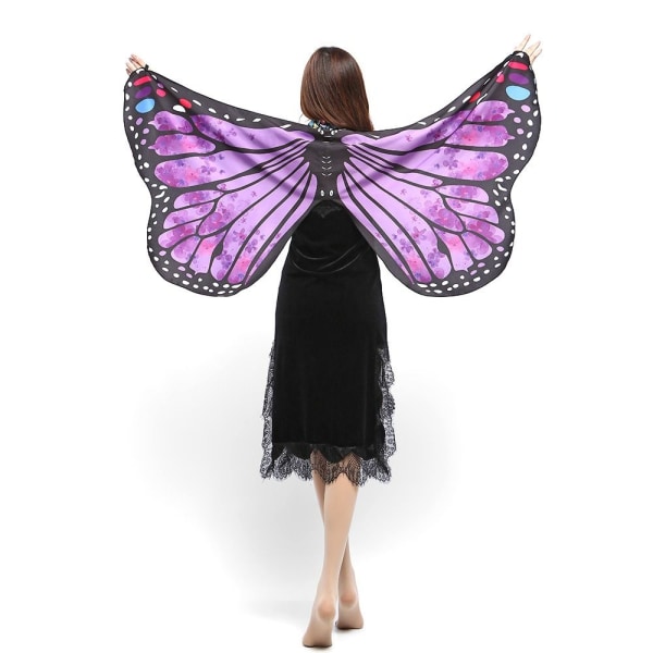 Butterfly Wings Sjal Butterfly Scarf A A A