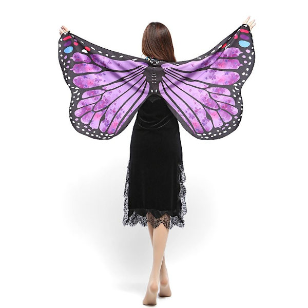 Butterfly Wings Sjal Butterfly Scarf E E E
