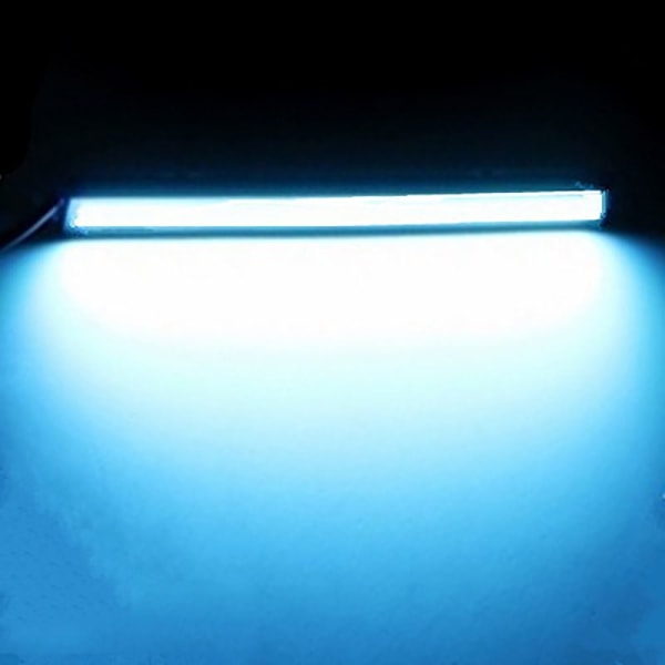 2stk Bil Interiør Lys Strips Lys Bar Lampe ICE BLUE ICE BLUE