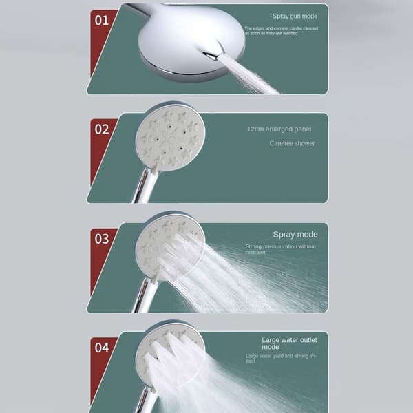 Dusjhode Vannbesparende sprinklerdusjsprøyte