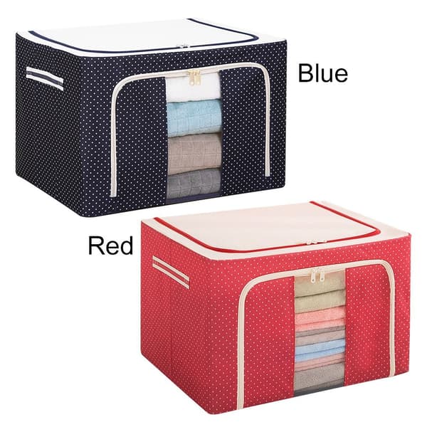 Förvaringslåda Quilt Baina Box BLÅ blue