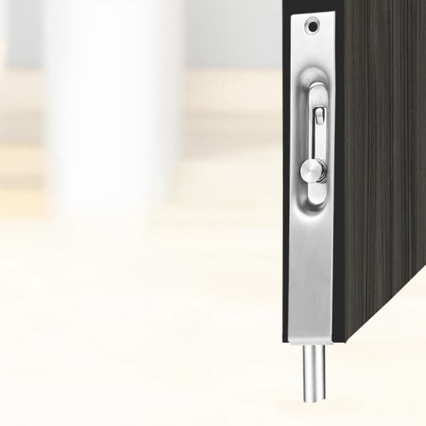 Dørbolte Dørlås Bolt SORT 4TOM black 4inch