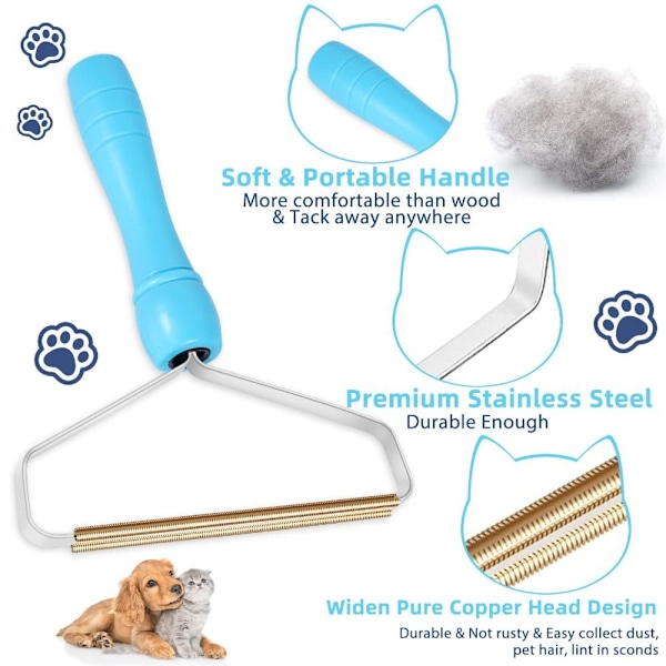 Nukanpoistoaine Pusero Trimmer VAALEENSININEN Light blue