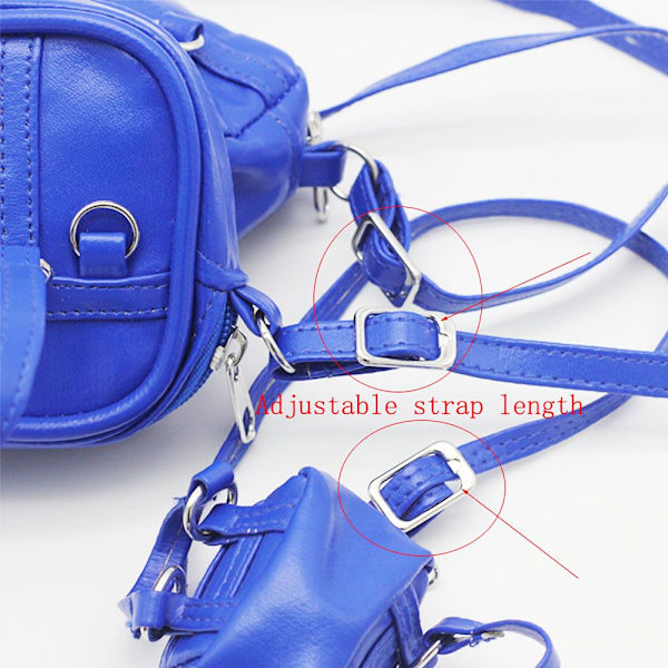 Docka Crossbody-väska Axelväskor SVART black