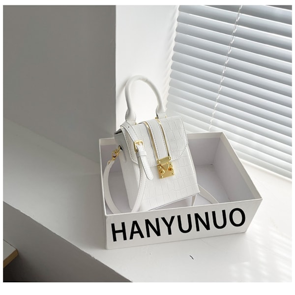Handväska Mobilväska VIT white