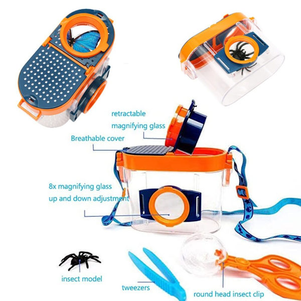 Bug Viewer Insect Box Magnifier Insect Observer Kit