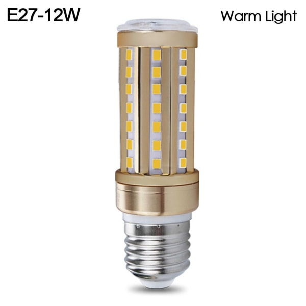 LED-lampa Inget flimmer E27-12WWARM LJUS VARMT LJUS E27-12WWarm Light