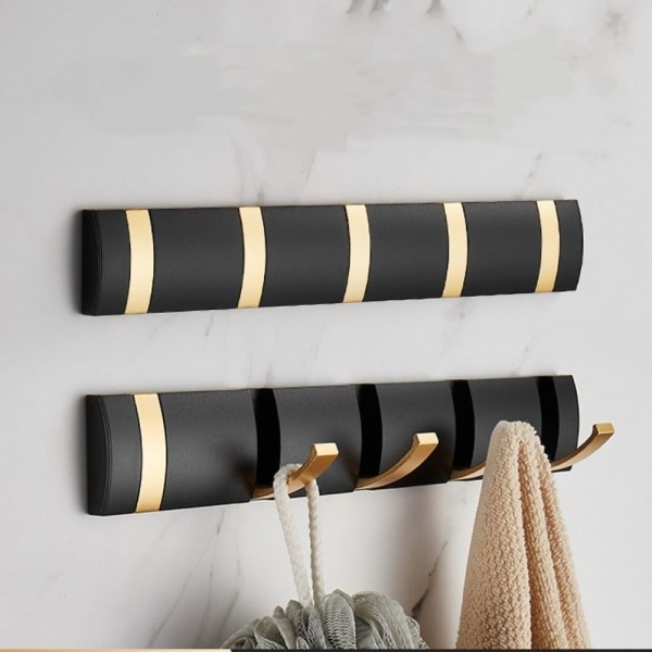 Takkikoukut Folding Hook MUSTA 6 KOUKKUA 6 KOUKKUA Black 6 Hooks-6 Hooks