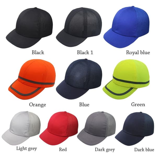 Suojakypärä Baseball- cap VAALEAN HARMAA VAALEANHARMAA Light grey
