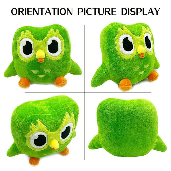 20 cm Kawaii Duo Plys af Duo the Owl Plyslegetøj