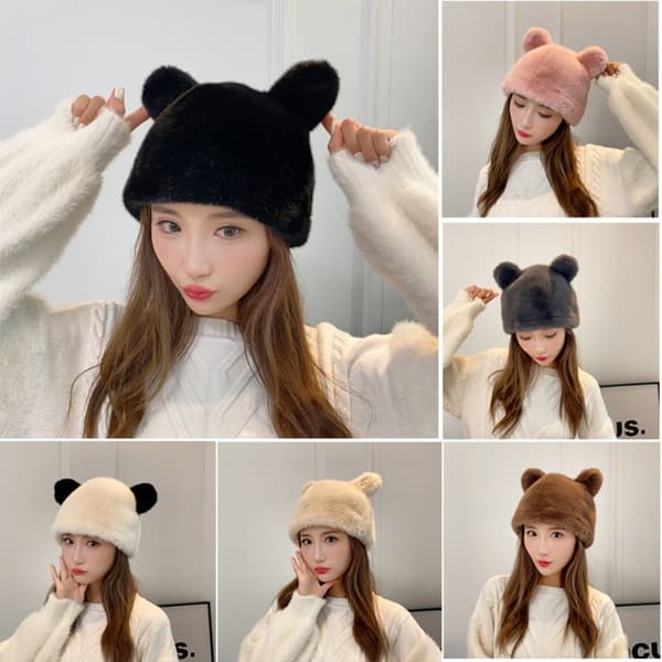 Øreværn Cap Cartoon Pullover Hat 06 06 06