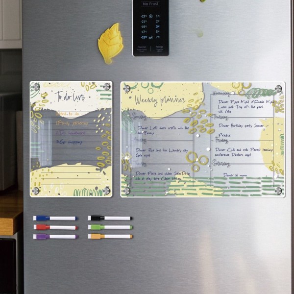 7 st Magnet Week Calendar Magnetic Refrigerator Sticker 8 8 8