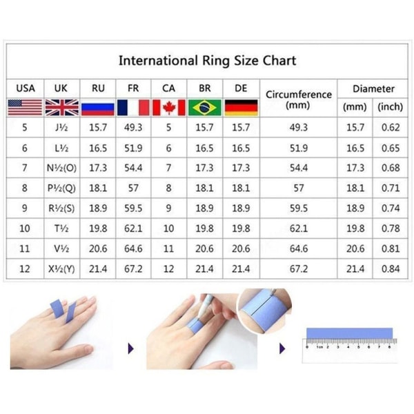 NFC Smart Ring Finger Digital Ring VALKOINEN 12 12 WHITE 12-12