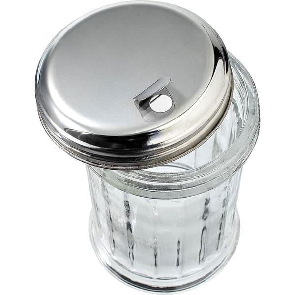 Sugar Pourer Dispenser Spreader för kryddflaskor i rostfritt stål