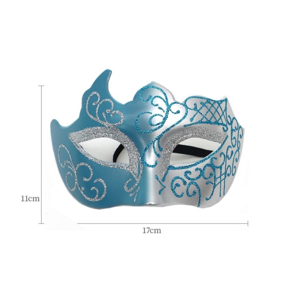 Dance Mask Masquerade Glossy Mask 6 6 6