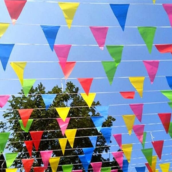 Bunting Triangle Flags 80MB B 80MB