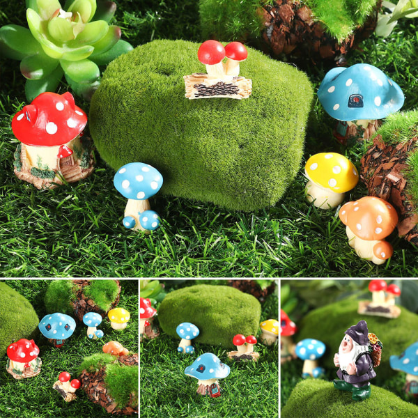 Miniatyyri sienitalo Sienihahmot TYYPPI 1 TYYPPI 1 type 1