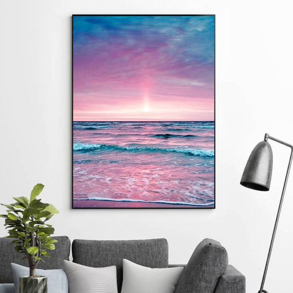 Sunset Beach Diamond Painting Beach Diamond Painting Kit