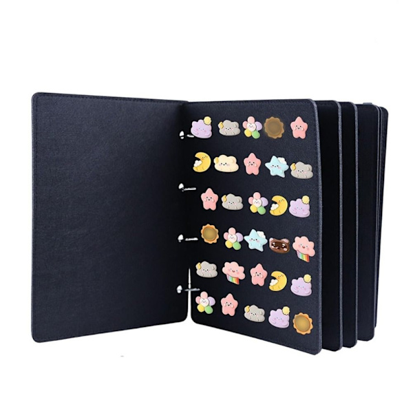 Pin Display Binder Emalje Pin Display Bog Sko Charms Organizer