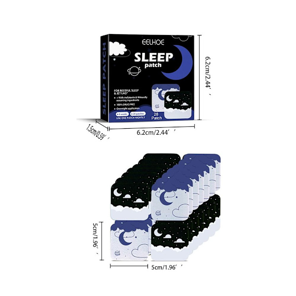 Sömn Stickers Säker Sömn Patch Främjar sömn