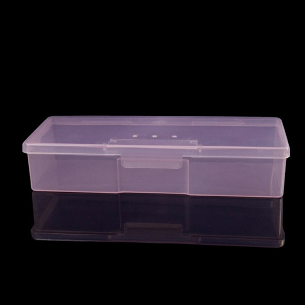 Nail Art Förvaringslåda Nageltillbehör Organizer ROSA pink