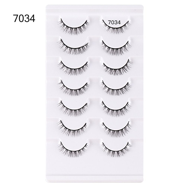Manga Lashes falske øyevipper 7034 7034 7034