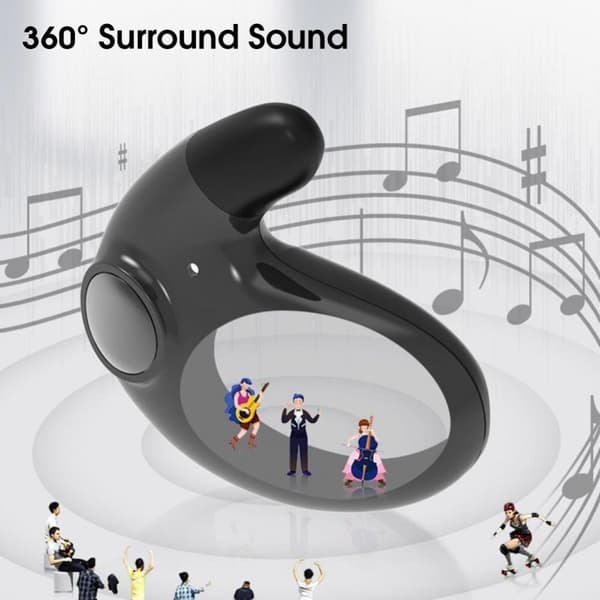 Trådløse ørepropper Bluetooth 5.3 HVIT white