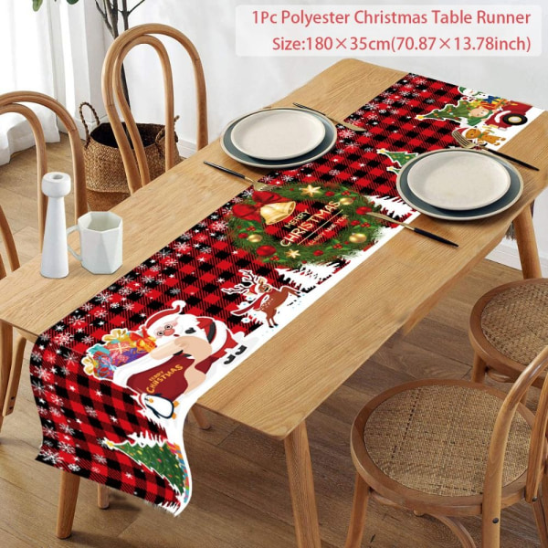 Joulupöytäliina Xmas Table Runner 9 9 9