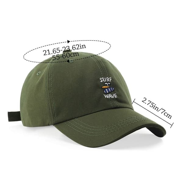 Baseballhatt Snapback Cap GRÖN Green