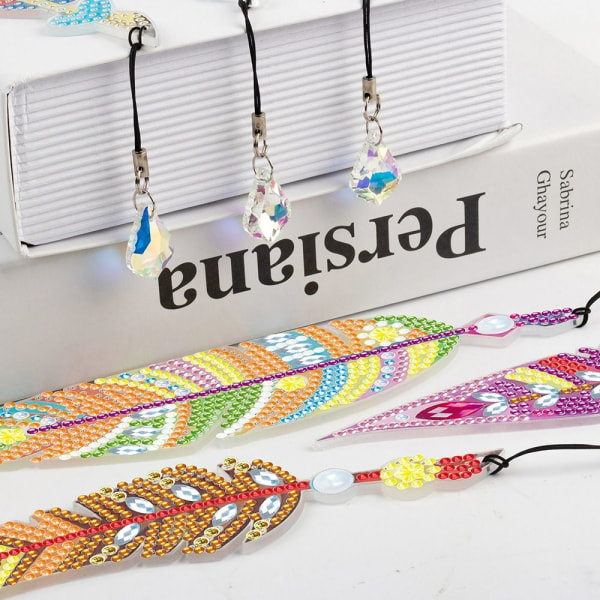 Feather Bookmark Diamond Painting Bookmark 03 03 03