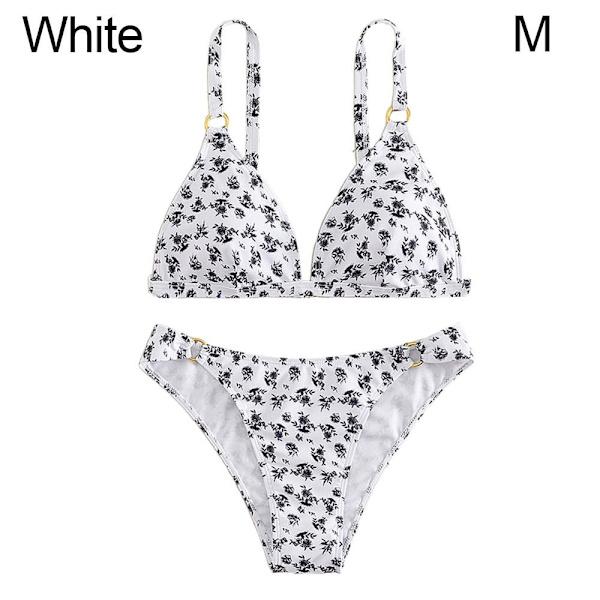 Badedragt Split Badetøj HVID M white M