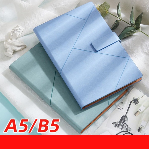 Notesbog Dagbog Notesblok B5BLÅ BLÅ B5