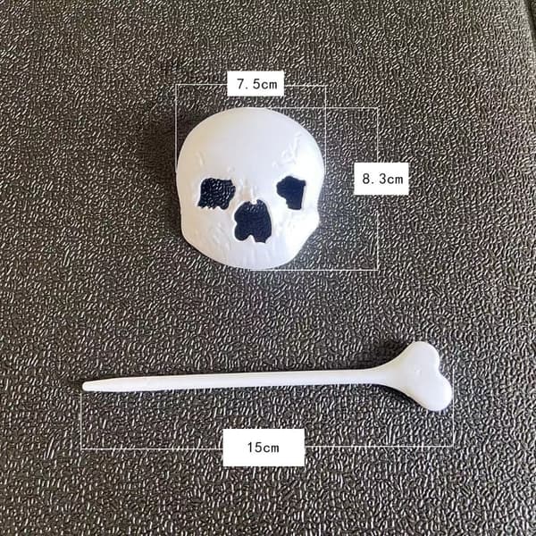 Skull Hårnål Hårnål Retro Witch