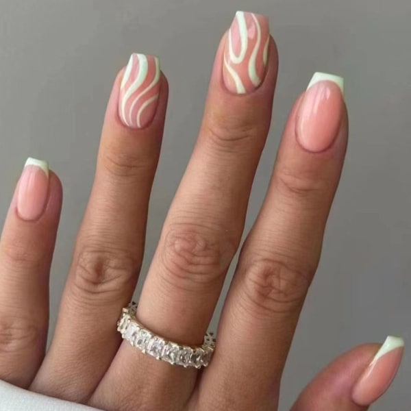 Tekokynnet Fake Nails -kynsikärjet W1121