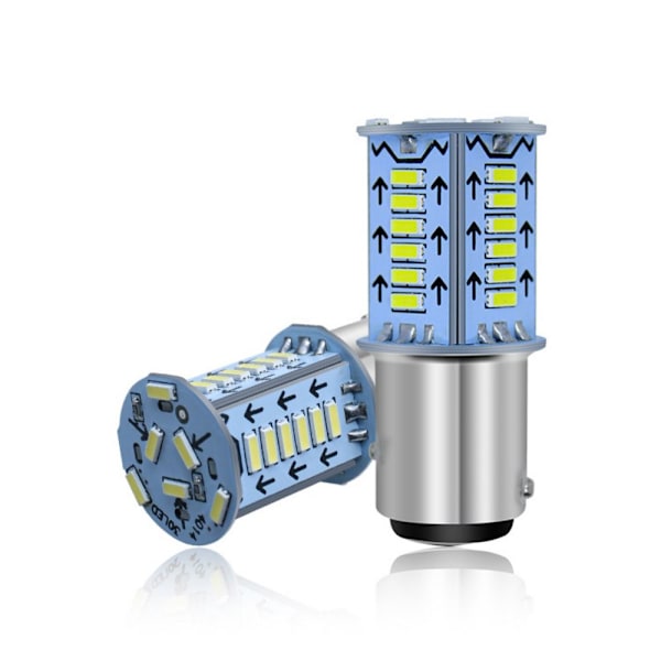 4 kpl Strobe Brake Light 1157 Led Polttimo SININEN SININEN blue