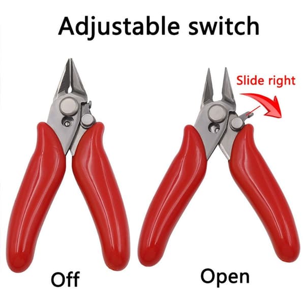 2stk Elektrisk ledningskabelkutter Mini flushtang Diagonal 2PCS