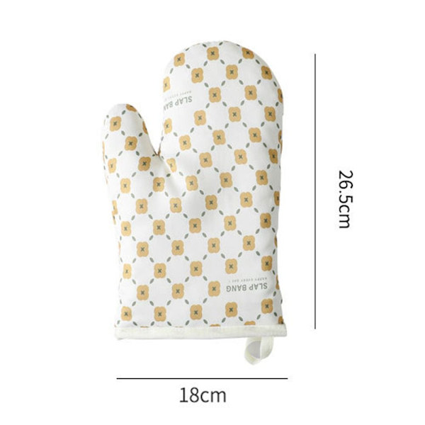 Ovnhandsker Bagehandsker GRØN 1 PAR 1 PAR Green 1 Pair-1 Pair
