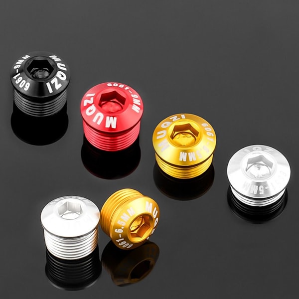 2kpl polkupyörän cover Polkupyörän polkimien korjaus PUNAINEN 9MM Red 9mm