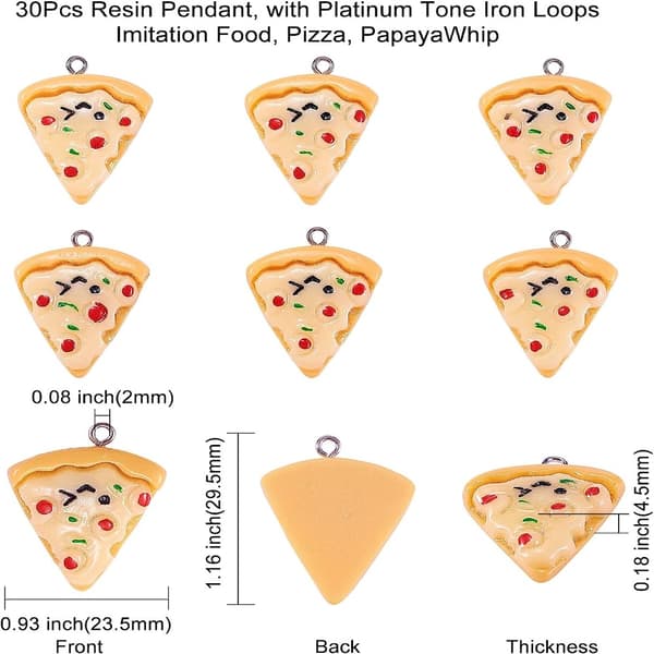 30 kpl Pizza-koruja, söpöjä