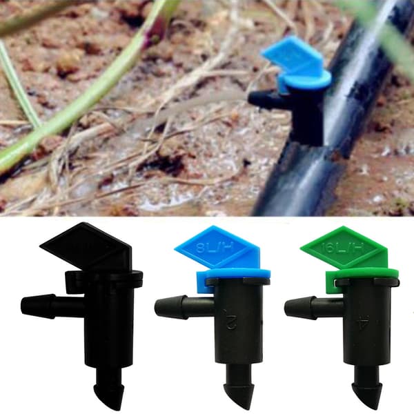 30kpl Lippukastelutiputus Mikrotipukastelulähetin Black