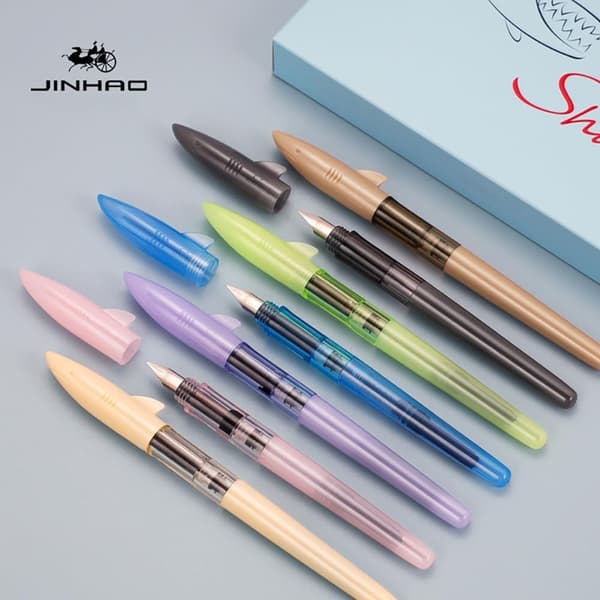 6 st Bläckpenna Presentpenna Reservoarpenna