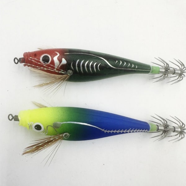 Puiset katkaravun vieheet Squid koukku C C C