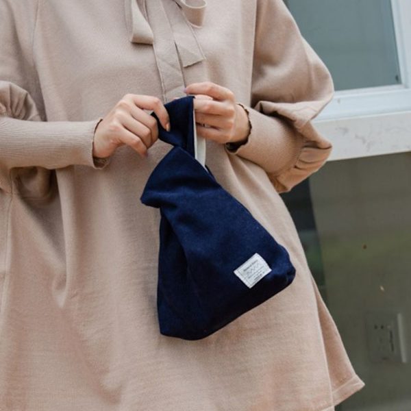 Knot Wrist Bag Håndtaske SORT black