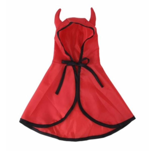 Pet Cloak Cape Hundekostume RØD M Red M