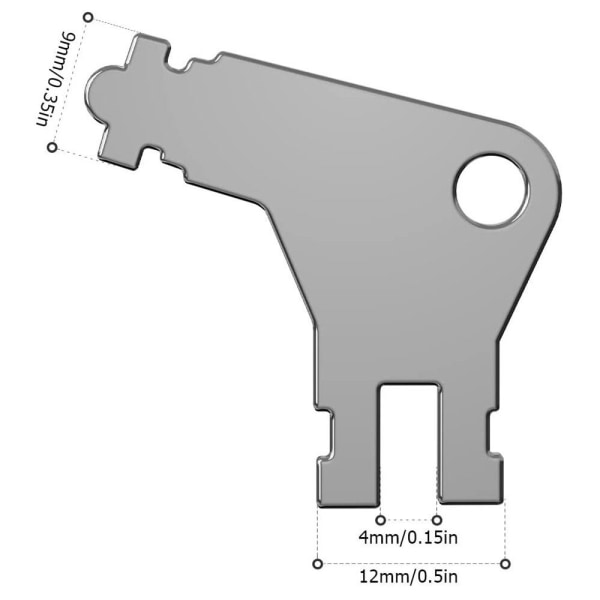 15 st pappershandduksdispensernyckel toalettpappersdispenser #50504