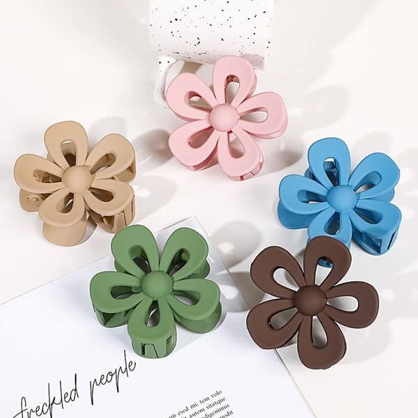 3 stk. godterifarger blomsterform DYP KAFFE Deep Coffee